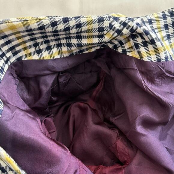 Clueless ASO Cher Alt Plaid Blazer Sz 4/S Light Academia Old Money Classic Prep - Picture 10 of 15